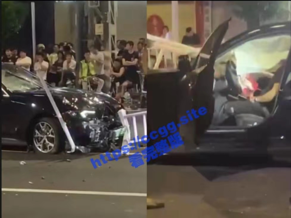 广东一私家车主疑似毒驾产生幻觉 市区180迈直接撞上护栏 当场死亡！