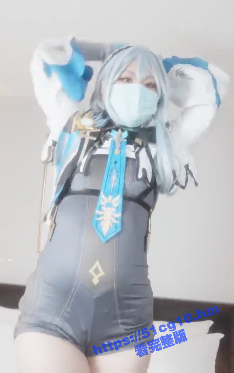 可盐可甜百变女神【马苏儿】私拍 --COS元神優菈被打败无套中出