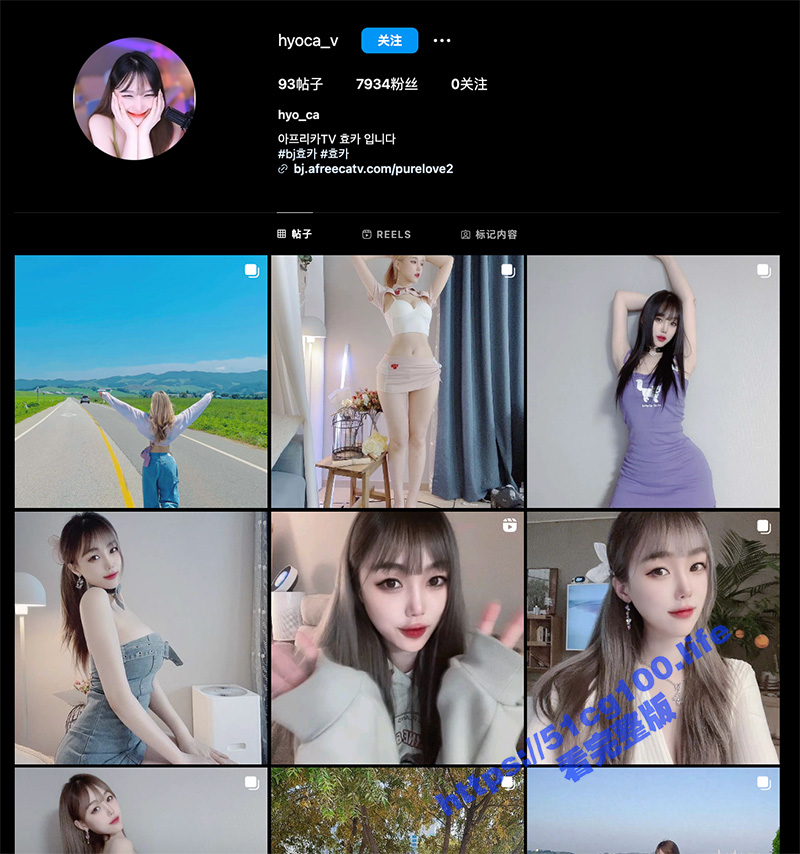 韩国 在afreecaTV 做热舞主播网红 HYOCA 直播热舞甩奶扣子搬掉露点视频