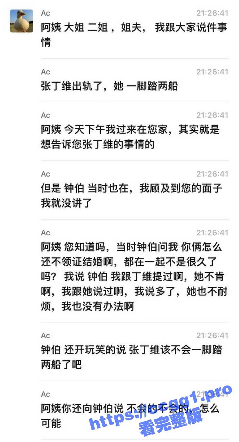 现代版福尔摩斯！广东婊子 张丁维 出轨全记录！相恋2年未发生过关系 找好接盘侠后依旧出轨不停！