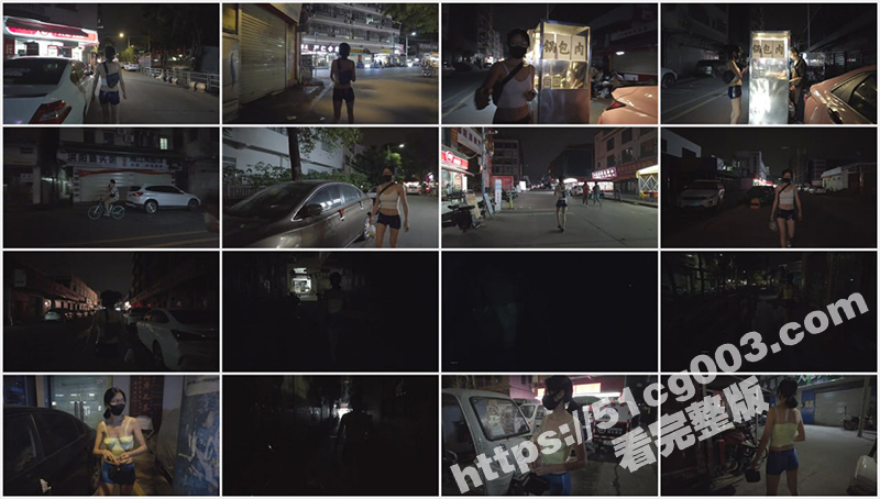户外露出女神小K 接受金主私人定制 大胆尝试新露出玩法 身上涂着彩绘服装夜晚街头裸行