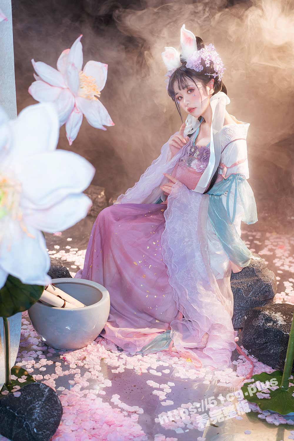【独家精选】爆机少女「喵小吉」cosplay 写真 套图 之《绮怀》