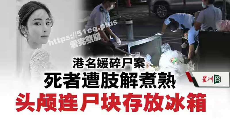 香港名媛蔡天凤分尸案 与前夫一家发生财务纠纷惨遭前夫、公婆烹煮尸块收冰箱