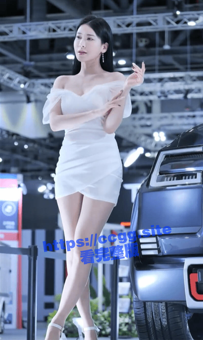 【全网稀缺独家】2023上海车展抄底，来一起欣赏美女长腿车模们的裙底！