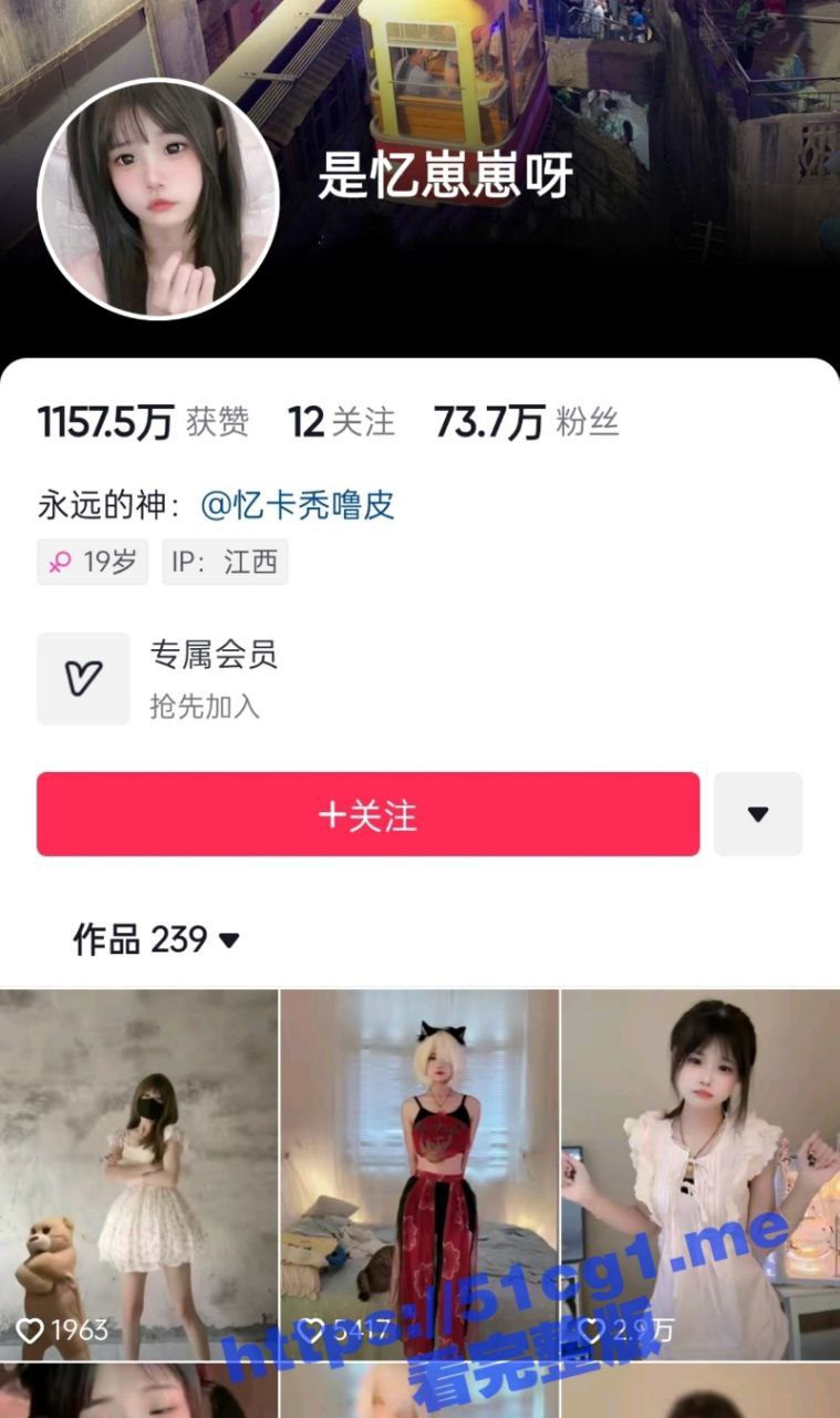抖音网红『忆崽崽呀』大尺度私拍！稚嫩的脸蛋 还在发育的Q胸 紧致的小屁股 多风格制服合集