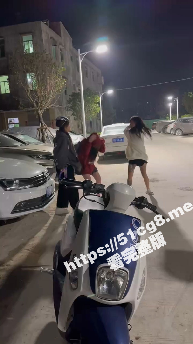U形锁砸头 两虎逼娘们实施暴力输出 要是砸死了 她两卖一辈子逼都不够赔的