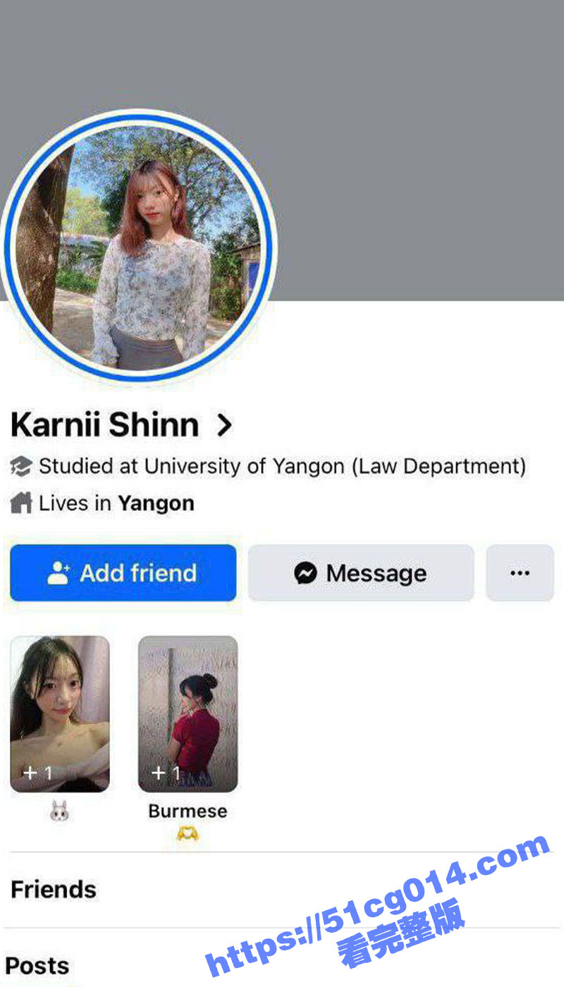 缅甸仰光大学法律系美女 karniishinn 跟男友激情啪啪视频流出 女主身材极品 而且在床上很闷骚