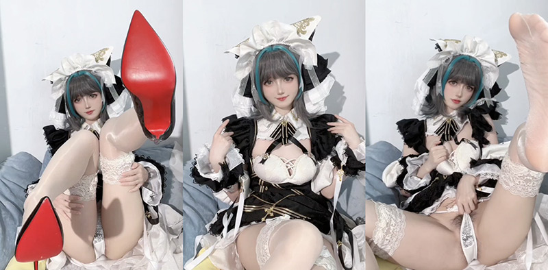 超稀有大合集-COSER拍摄实录+烧鸡动作PLAY🔥独家揭秘不为人知的私密一面！看看其中有你心中的女神吗？