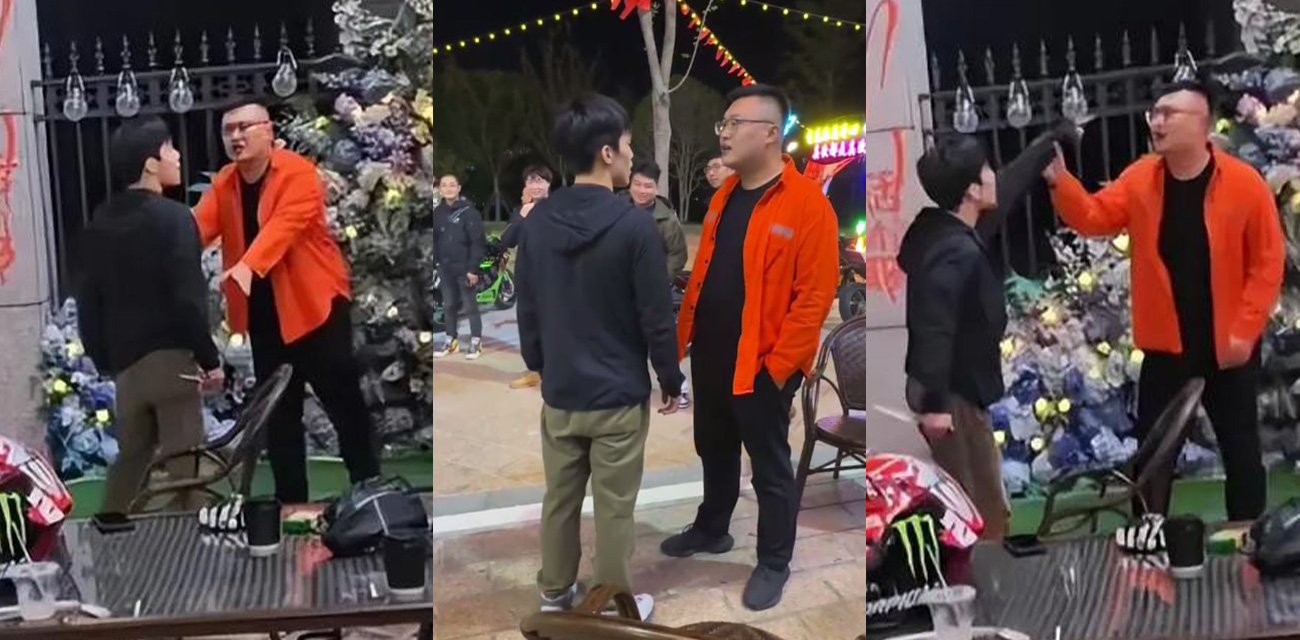 小米su7撞摩托车事件完整版！小米su7单刀赴会VS摩托佬 被激怒后持刀伤人撞毁多辆机车 现场视频曝光