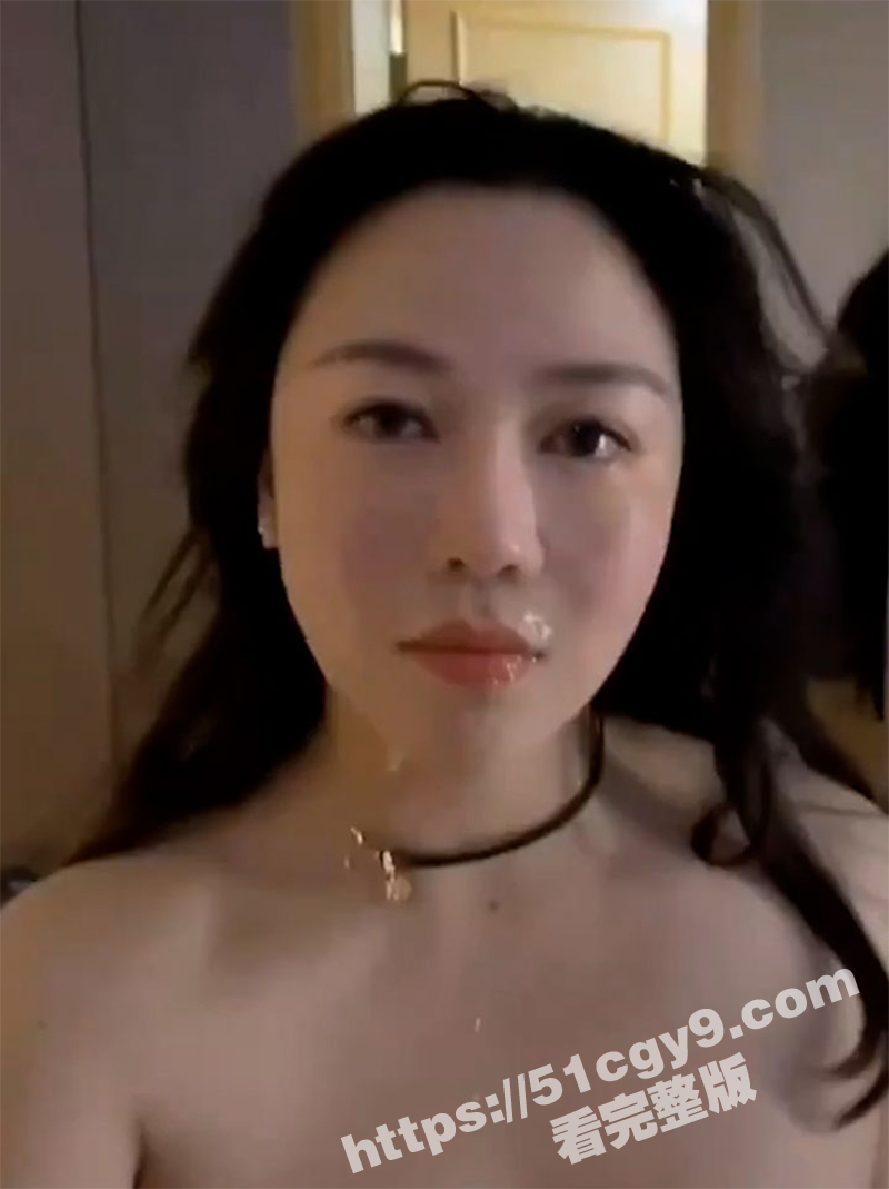 抖音女律师黄怡然被颜射-5