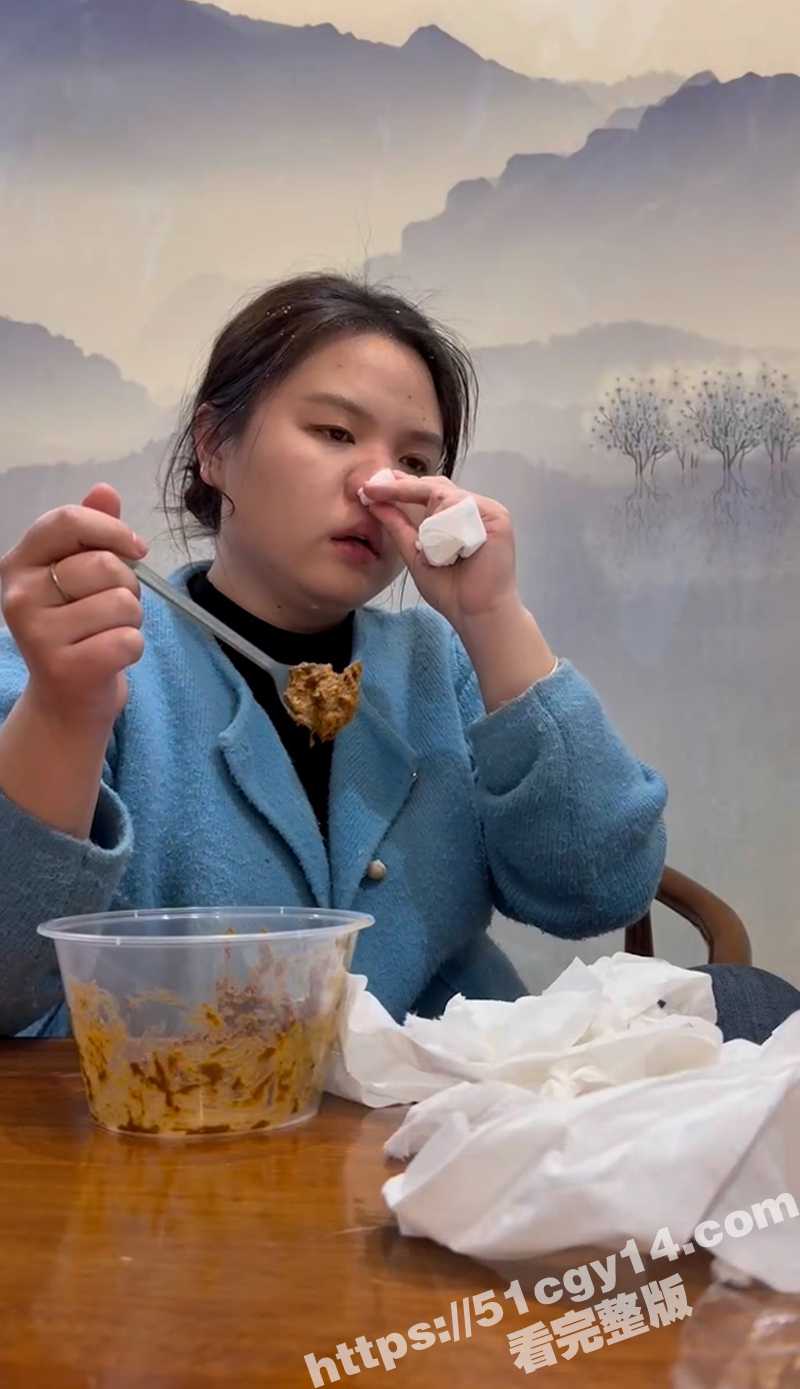 小仙女露脸吃屎-5