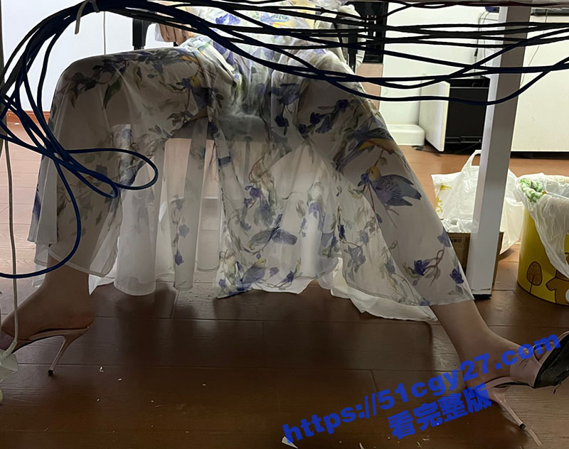 偷拍女同事裙底私拍2