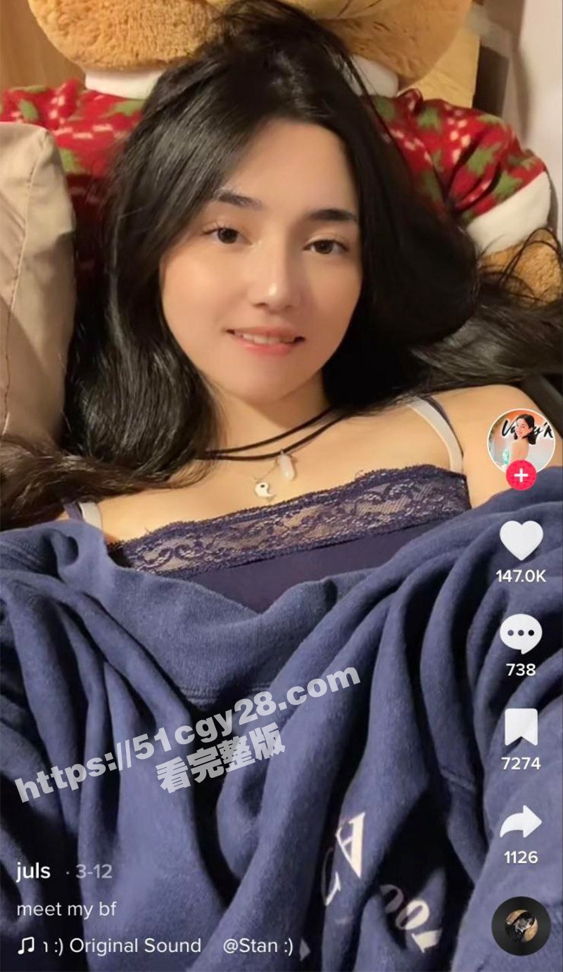 菲律宾TIKTOK网红JULS约啪金主视频流出 3