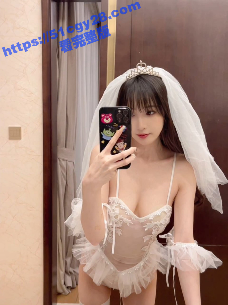 秀人网林星阑透明婚纱定制私拍（4）