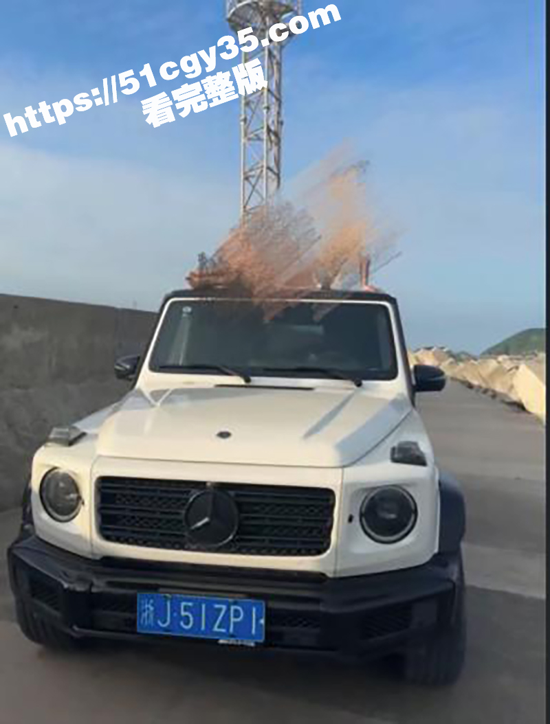 台州白色大G模特摆拍瓜（4）