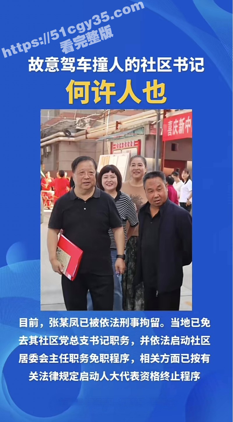 陕西宝鸡张春凤开车撞小三误伤路人05