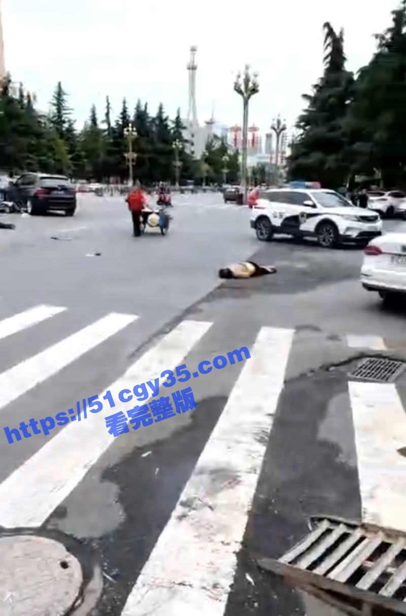 陕西宝鸡张春凤开车撞小三误伤路人010