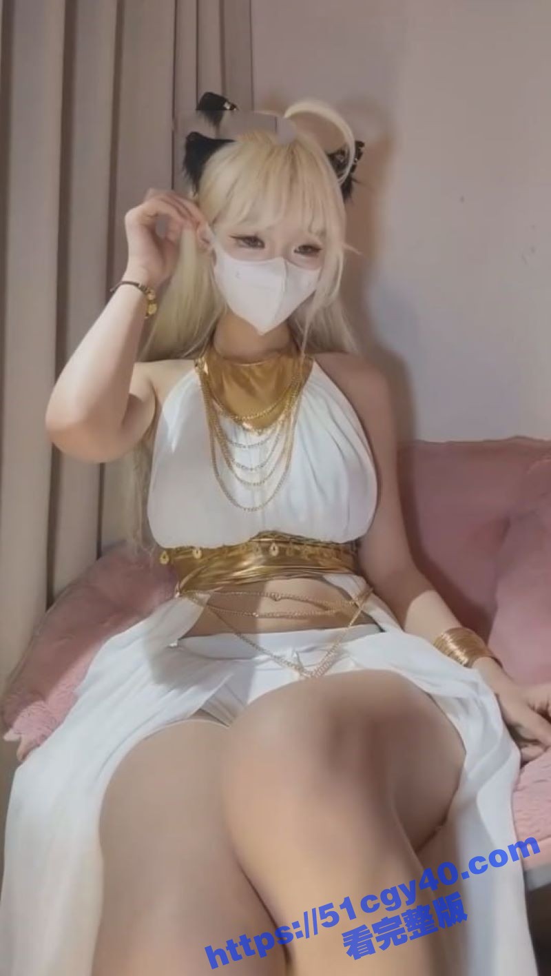 淫语盯射系列天花板芃芃大人COS埃及猫新作 2