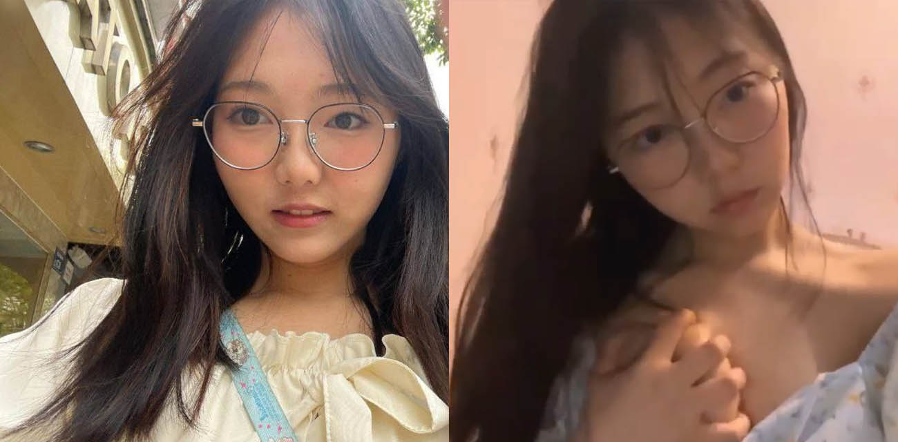 清纯学生妹白天上课晚上变小母狗