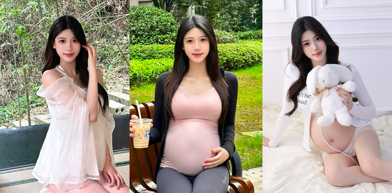 湖北极品孕妇 李芝依 拿孩子当转孕珠挑逗金主