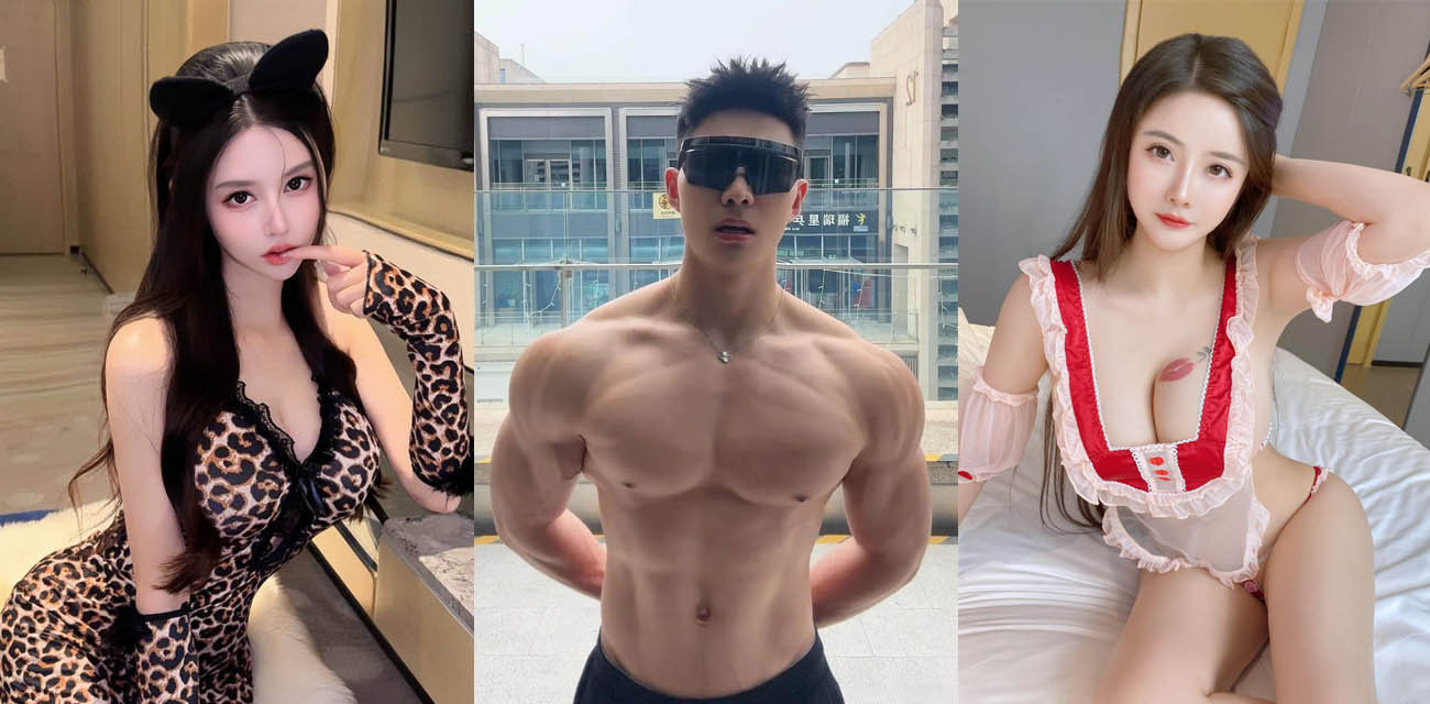 肌肉猛男群P狂欢！