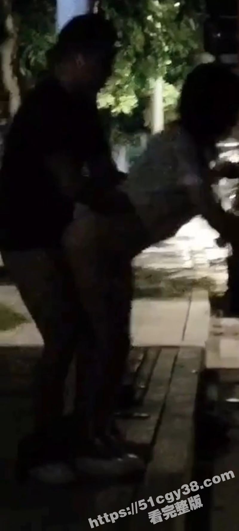 大车司机夜晚路边招嫖 卡车后站立后入 路人全程偷拍淡定收场 场面相当刺激！