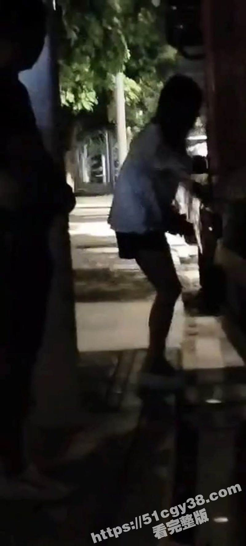 大车司机招嫖在车边跟妓女野战 4