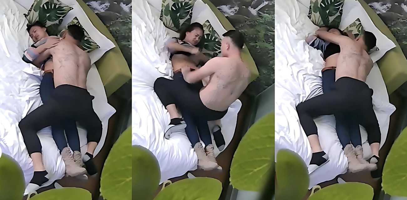 酒店偷拍系列 情趣绿叶大圆床 纹身大哥强推妹子 被插入后瞬间老实 主动迎合肉棒抽插！