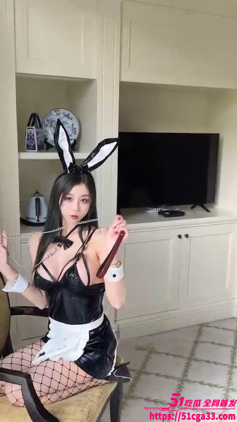 秀人网极品模特甜仔拍摄兔女郎诱惑写真 7