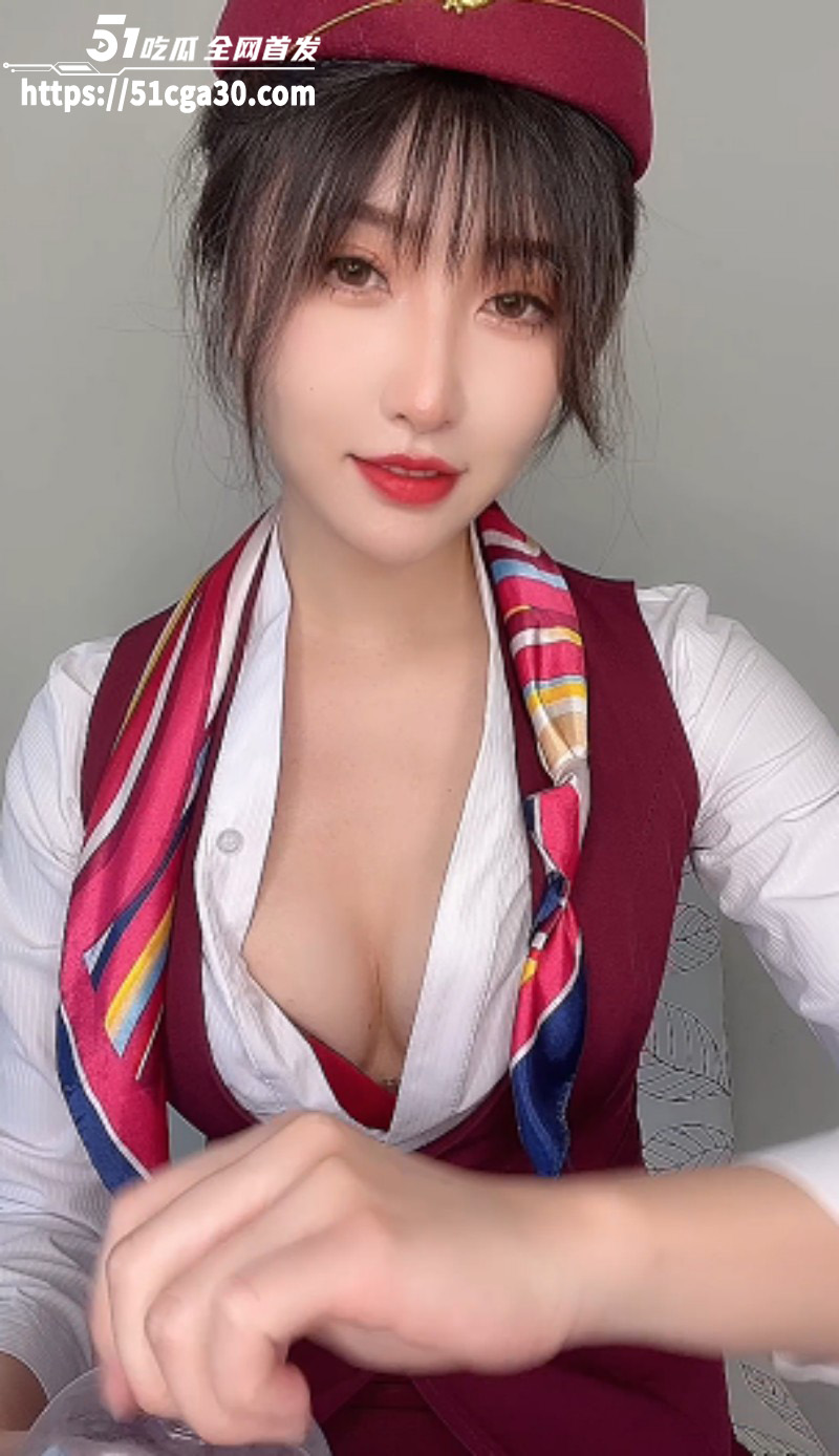 MissWarmJ化身情欲空姐寸止撩骚04