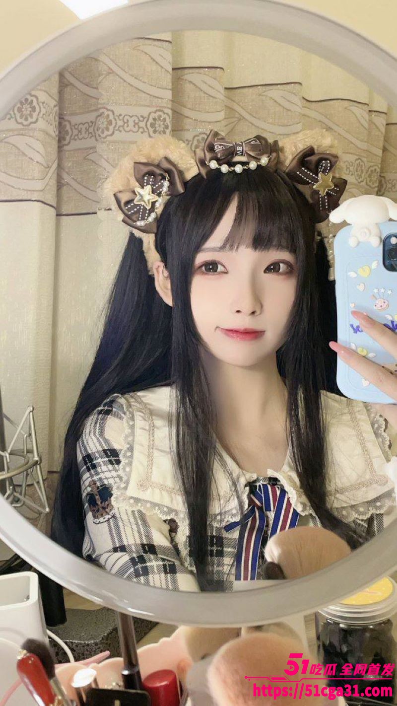Jk美少女一团墨染COS猫耳露出写真视频 3