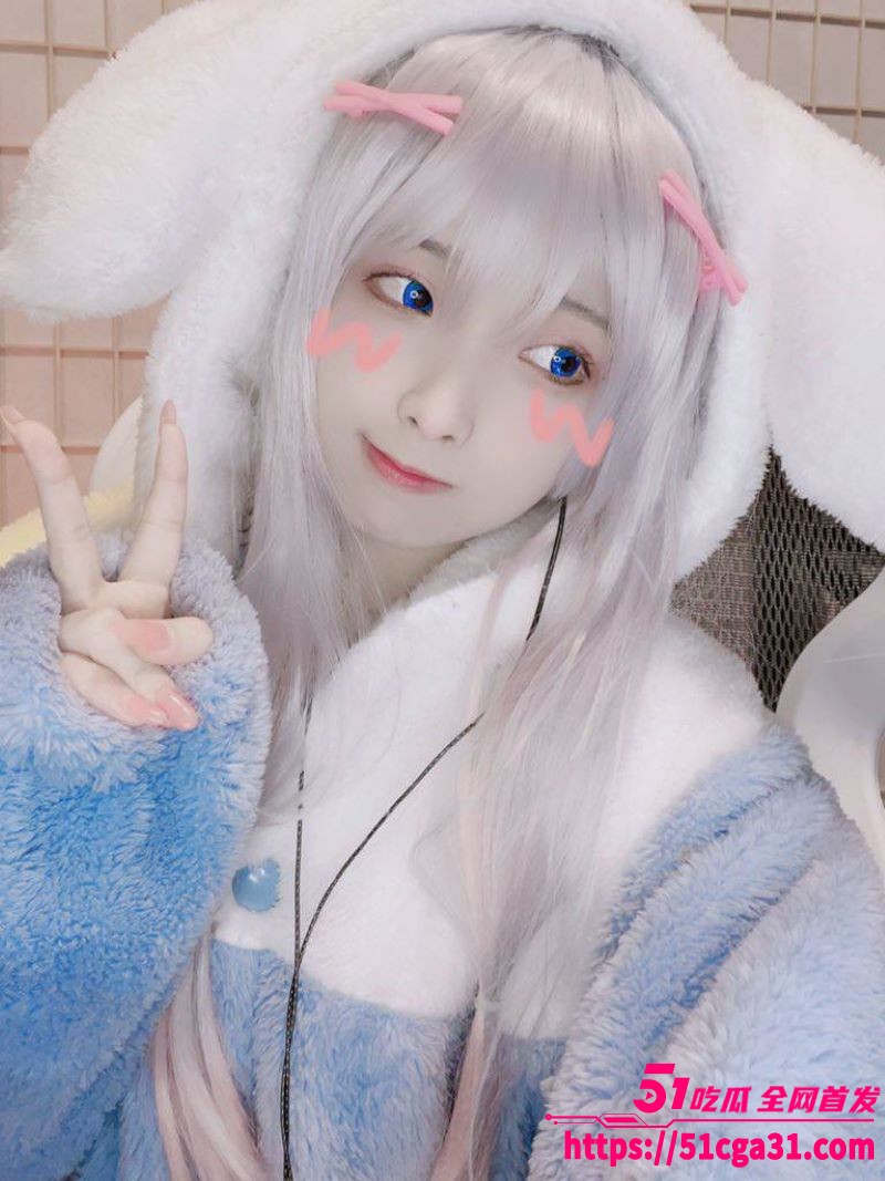 Jk美少女一团墨染COS猫耳露出写真视频 4