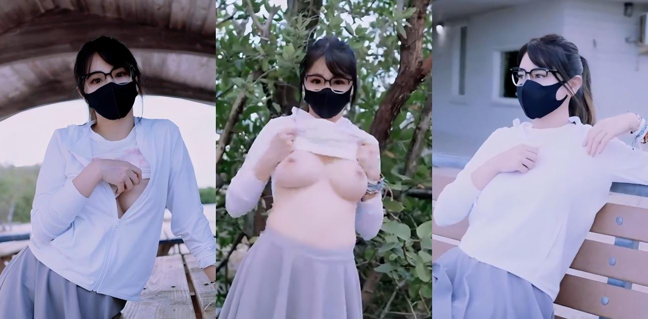 高人气潮吹女神 小水水 体验野外露出车震潮吹 激烈挑逗敏感嫩穴 爱液如潮水般喷涌！