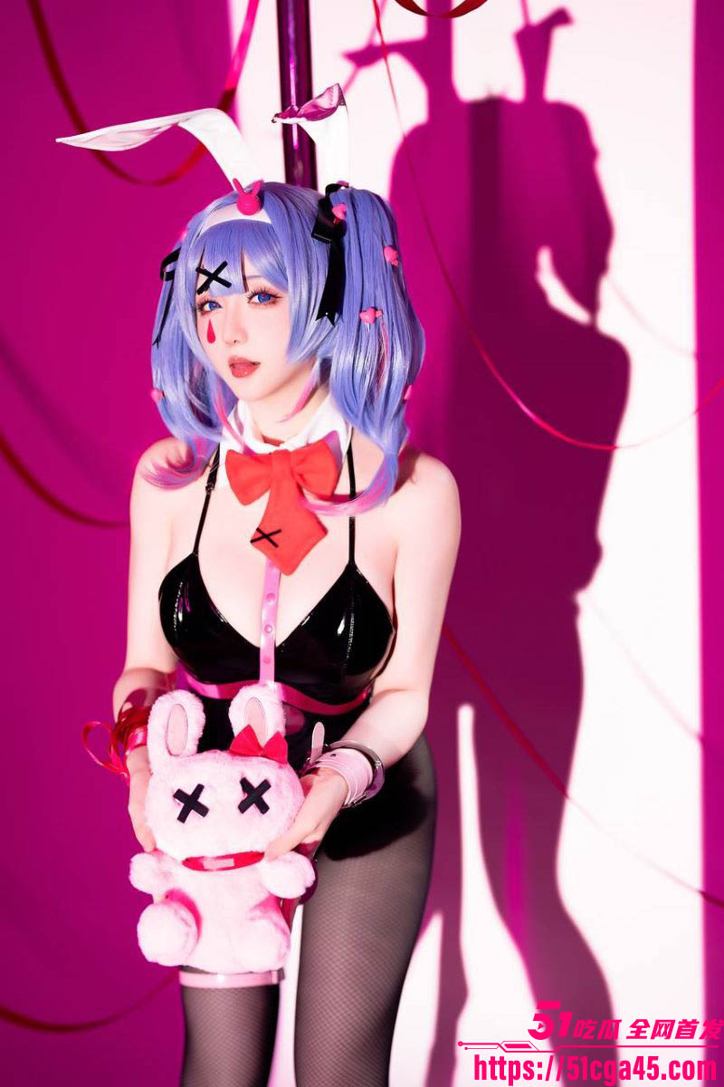 二次元福利姬 星之迟迟 cos初音未来 长腿黑丝诱人无比 各种大尺度写真拍摄 挑逗感拉满！