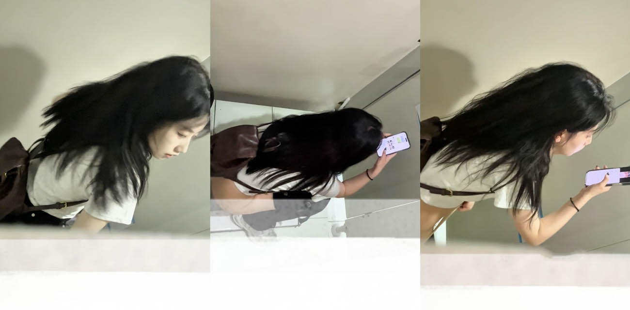 大二舞蹈生贴B偷拍惊魂 嫩逼滴水却已开苞 女主怒踢门狂喊抓贼 场面火爆异常！