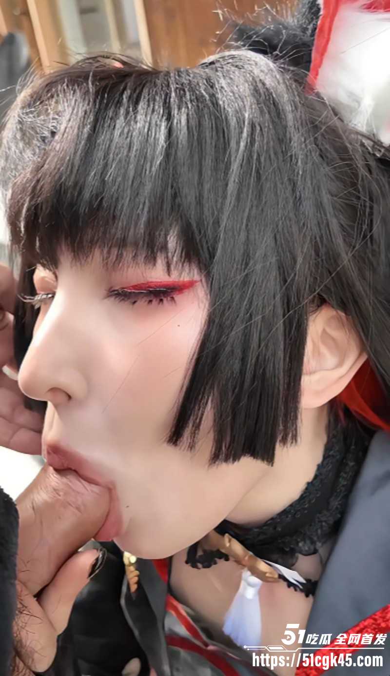 巨乳网黄小丁Cosplay狐坂若藻04