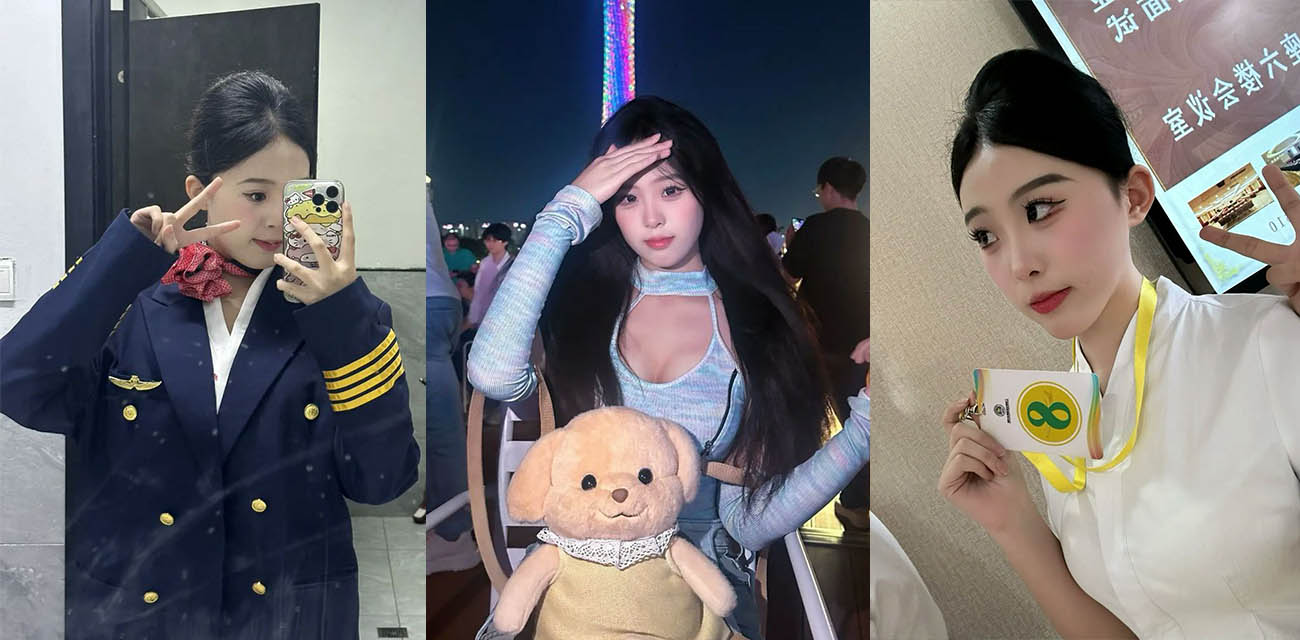广州民航职业技术学院校花 贾明爽 与男友私拍流出 高颜值空乘女神情趣内衣撩人 后入猛顶浪叫不断！