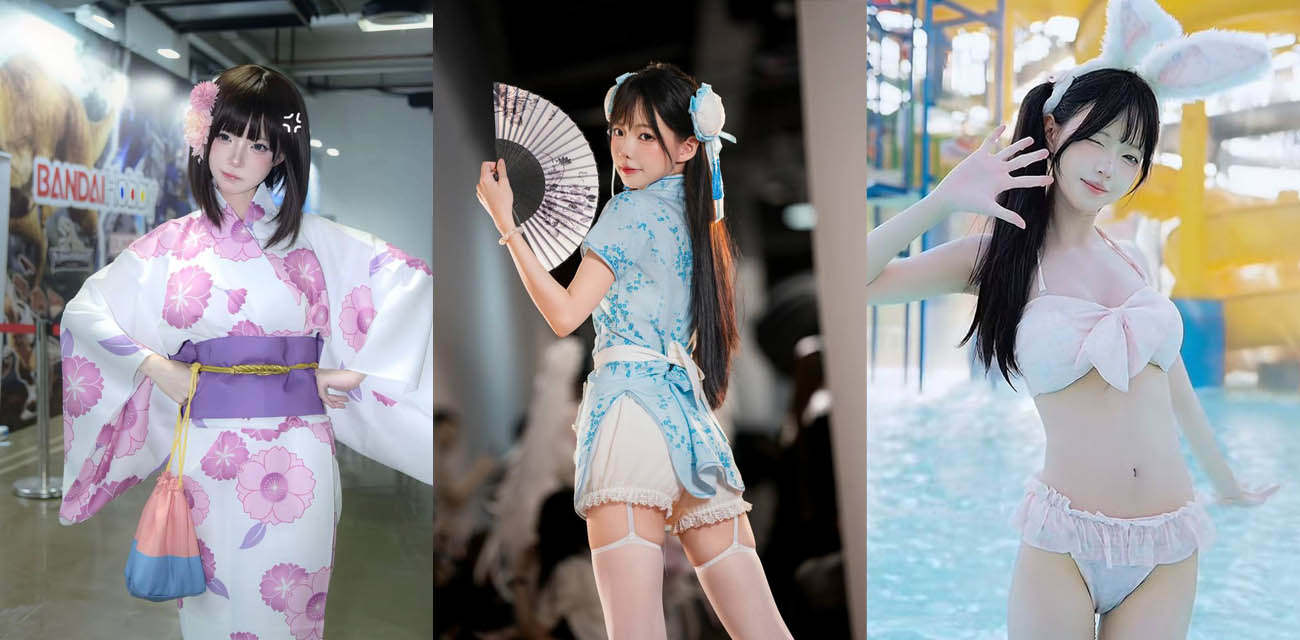 抖音清纯女Coser 鸢饱 母女联手打造爱情骗局 一年狂揽金主30万 私下却与旁人疯狂约炮 白虎骚穴被打桩爆操！