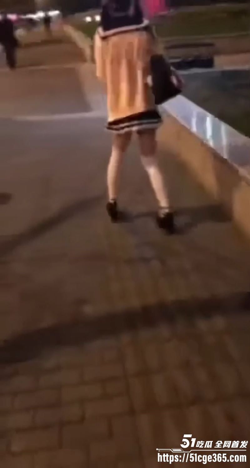 小仙女当街尿尿震惊路人 4