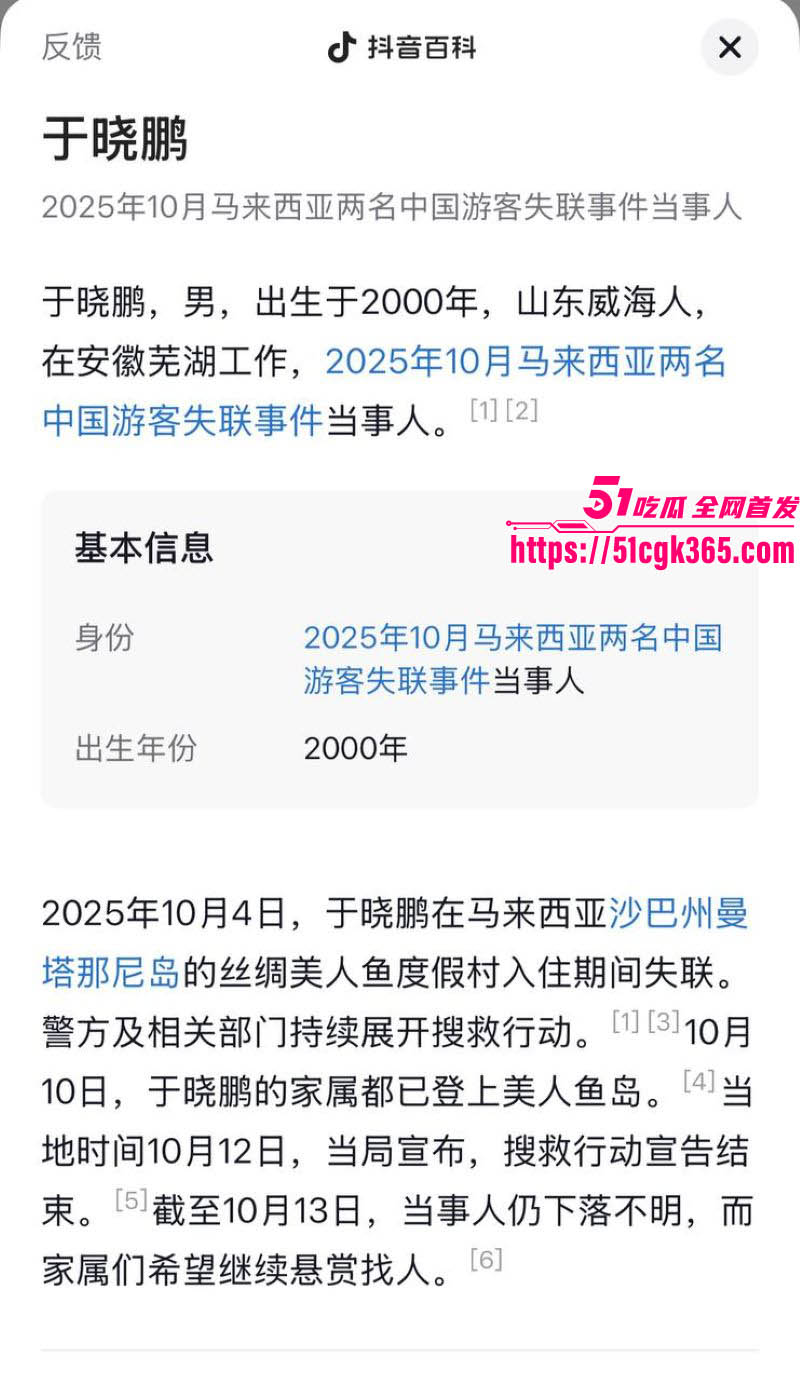 马来西亚海岛失联事件 16