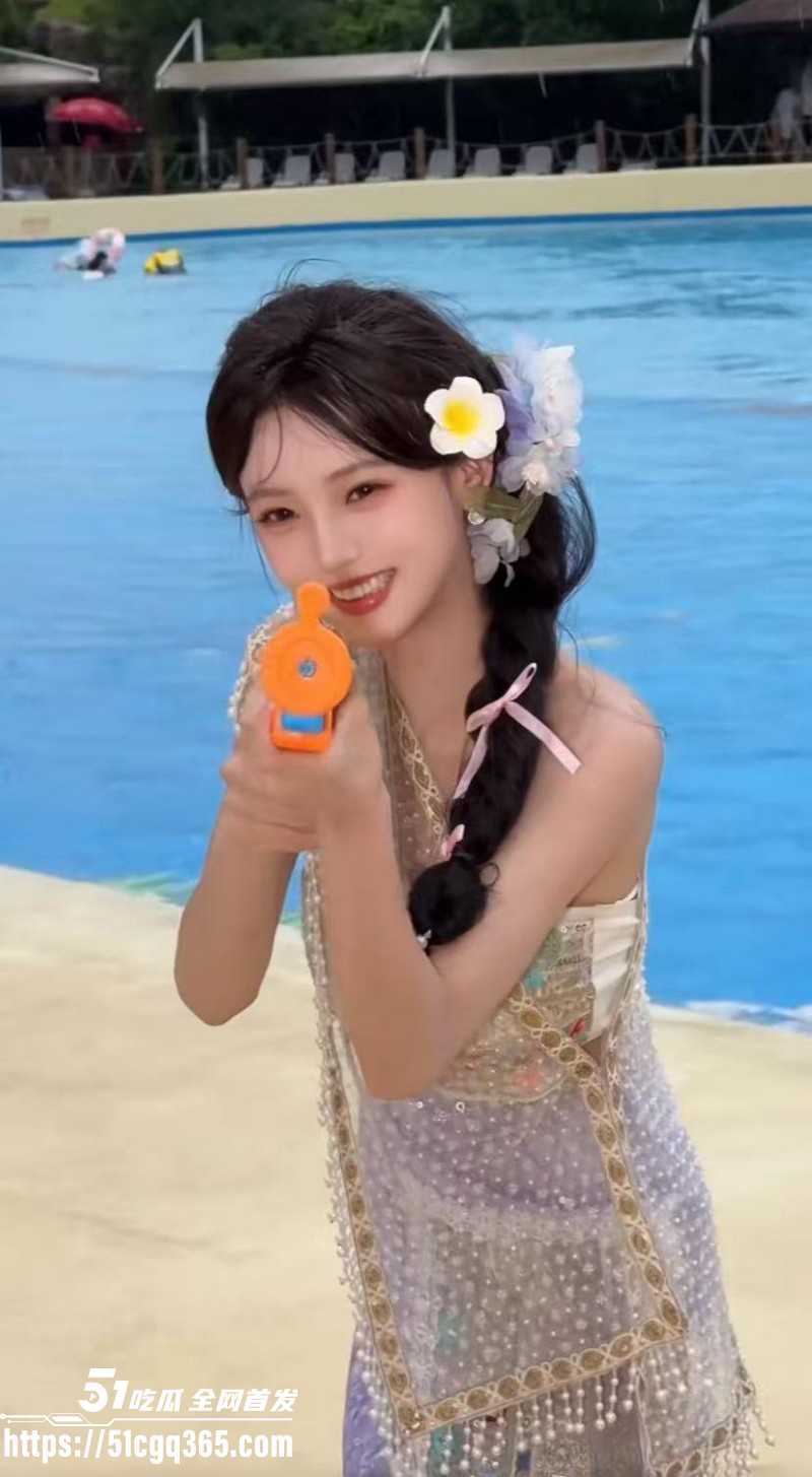 抖音网红我不叫龙虾cosplay嫦娥事件08