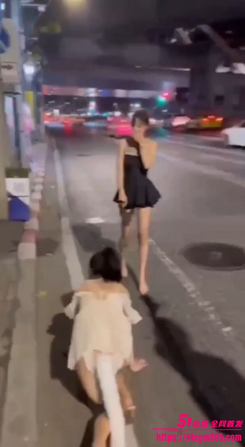 广东街头小仙女爬行调教 3