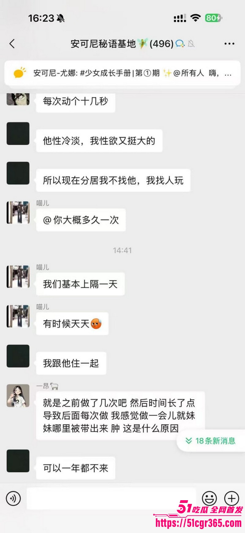 安可尼秘语基地聊天记录爆料 11