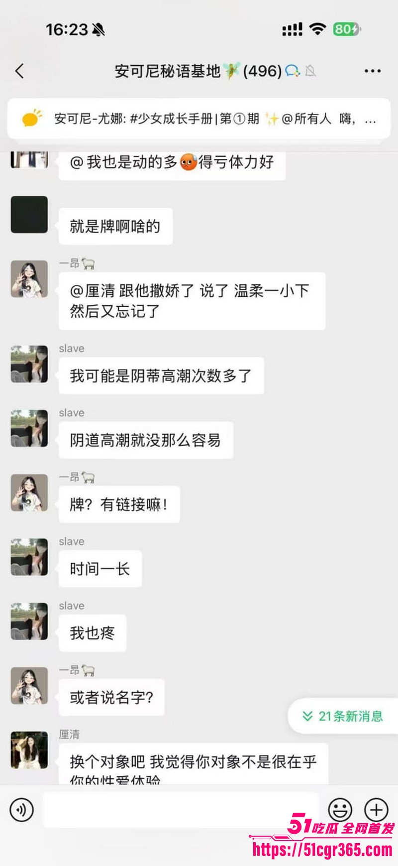 安可尼秘语基地聊天记录爆料 13