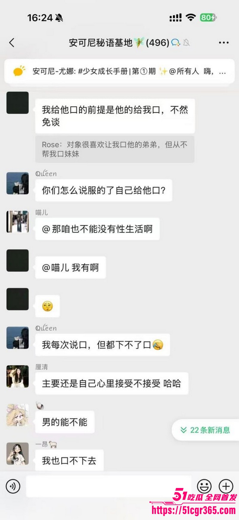 安可尼秘语基地聊天记录爆料 15