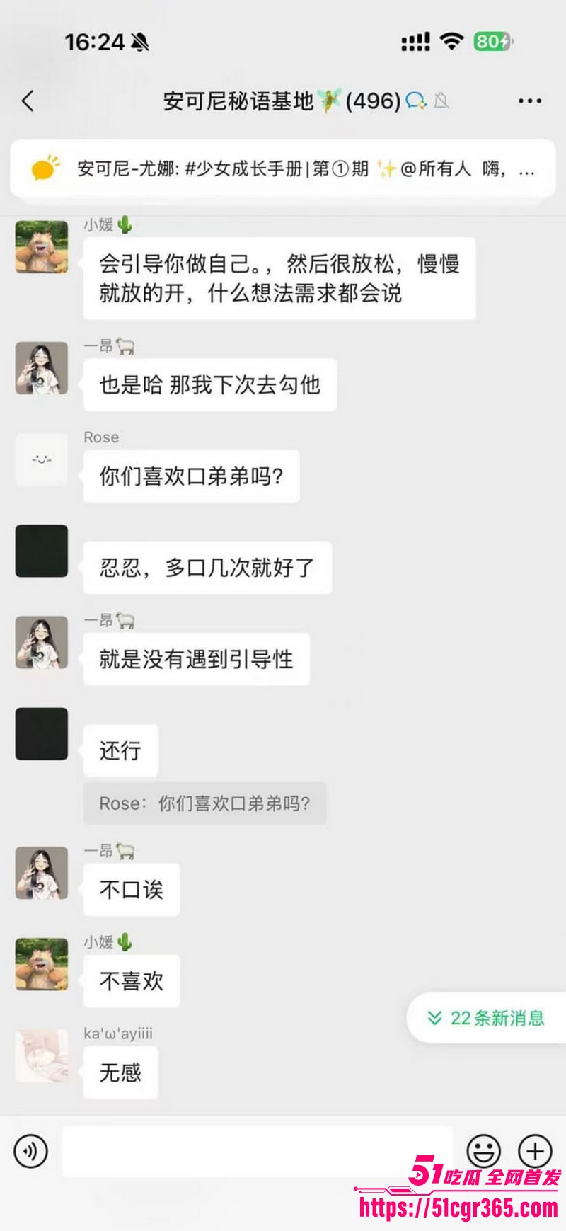 安可尼秘语基地聊天记录爆料 14