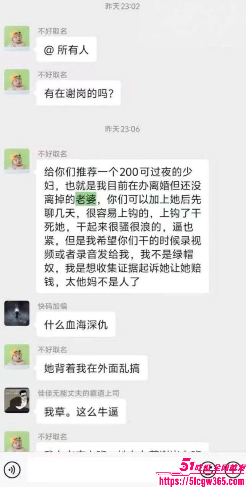 东莞谢岗绿帽大哥雇间谍抓骚妻 5