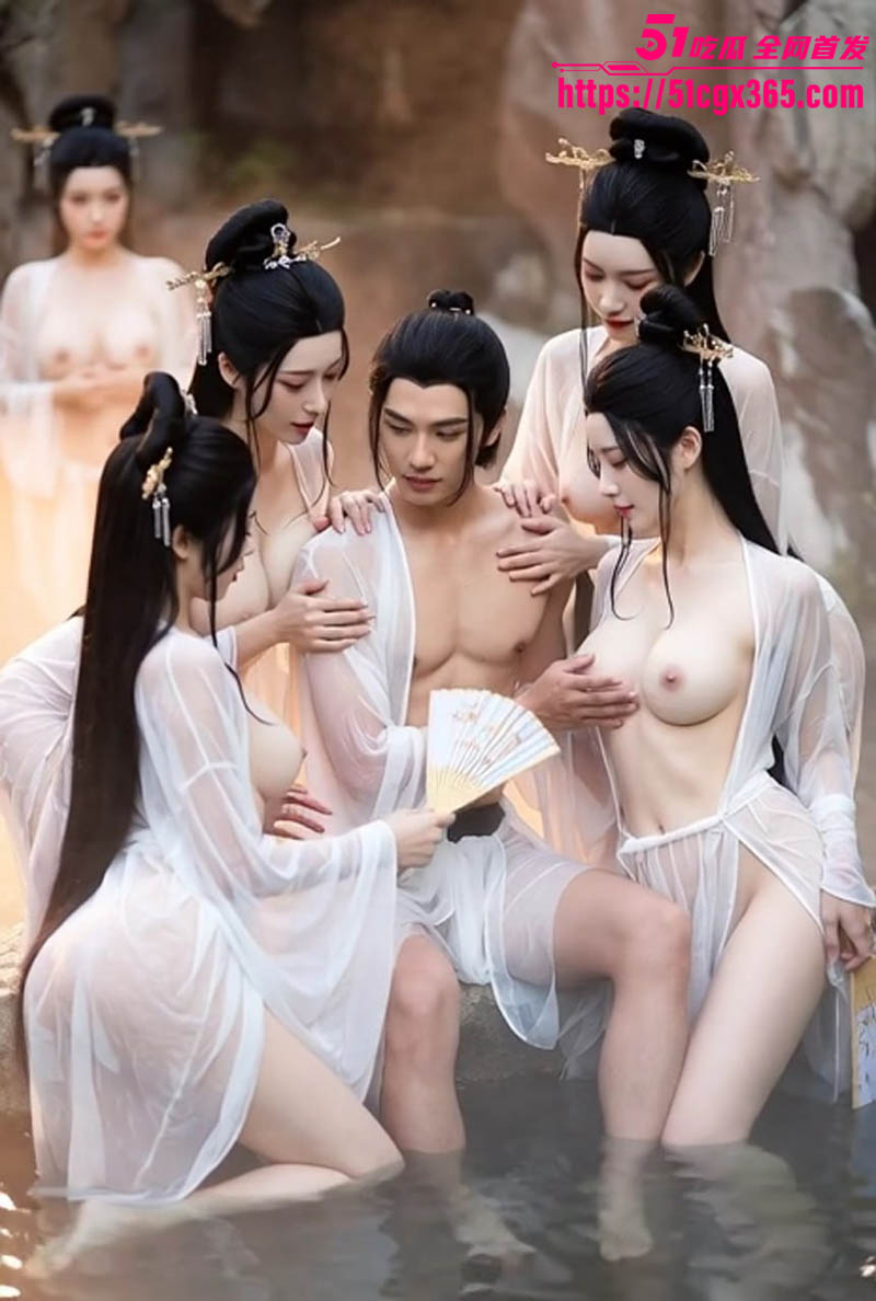 最强AI色图 合欢宗温泉双修 弟子薄纱媚眼含春 冰肌雪乳乳浪翻腾 粉红灵舌绕体舔舐 诱惑爆表！