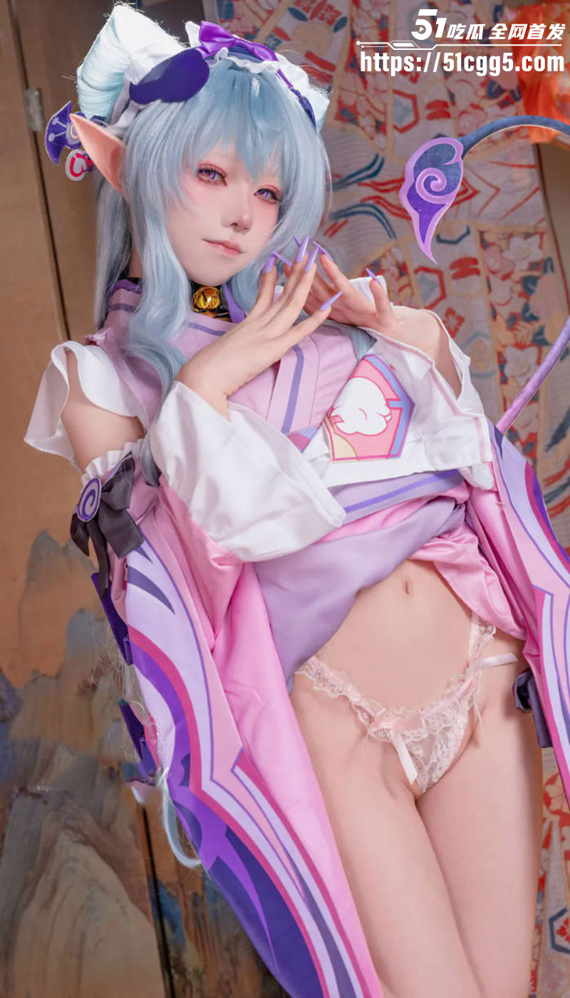 福利姬咬一口兔娘原神cos梦见月瑞希写真4