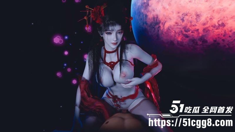 3D国漫妖姬明月骑乘榨精视频 5